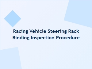 A Guide to Inspecting Steering Rack Binding